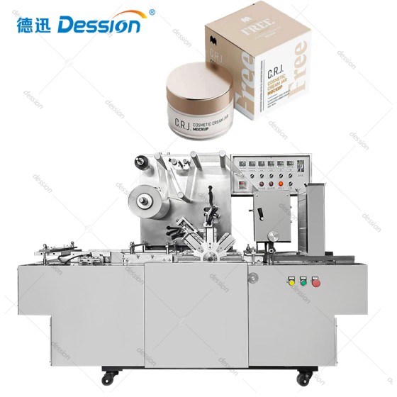Multifunctional Cosmetic Bottles Cellophane Wrapping Machine